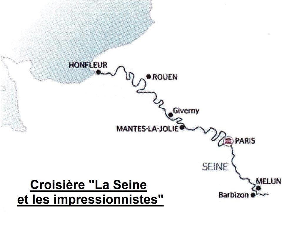 Voyage 2024 :LA SEINE  de PARIS à BARBIZON
