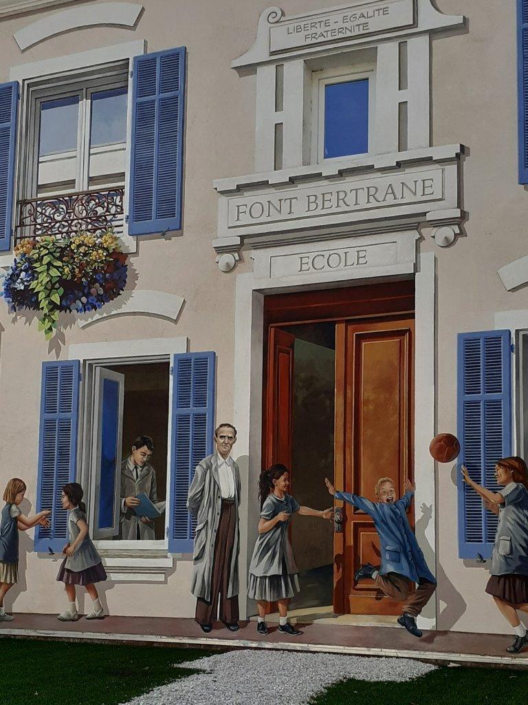 Trompe l'oeil ancienne école
