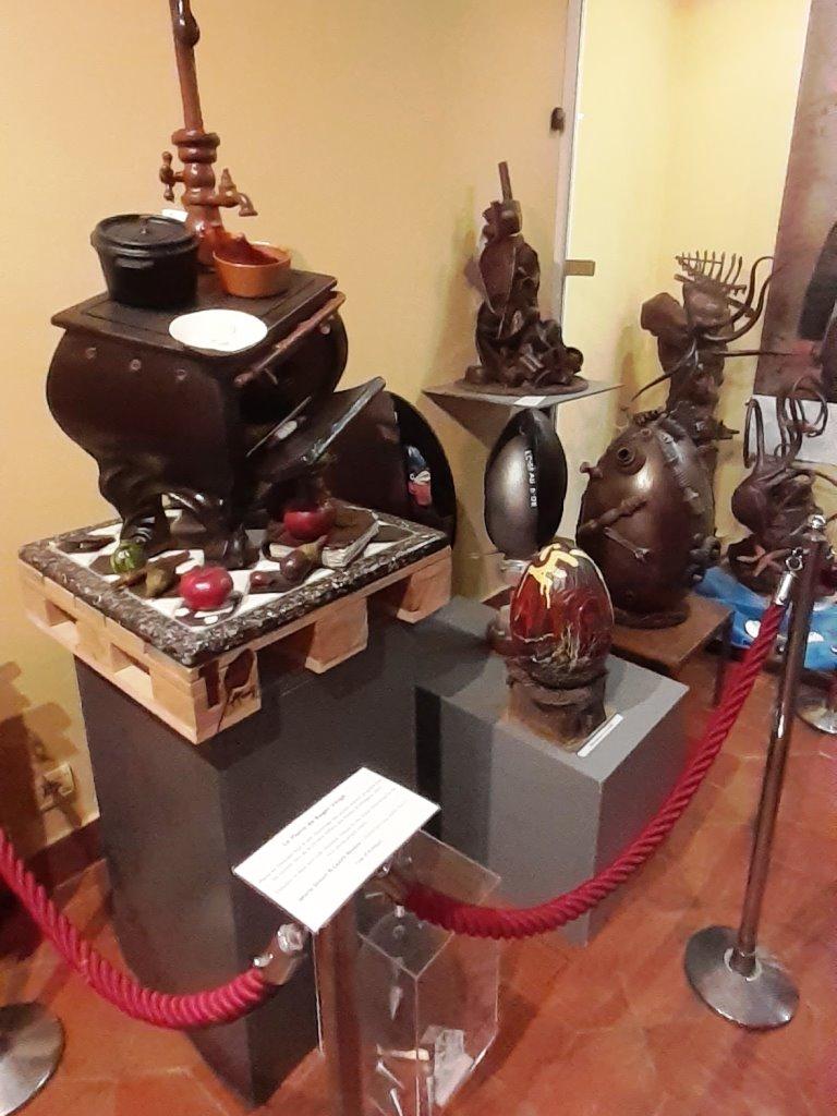 Musée Escoffier (réalisation en chocolat)