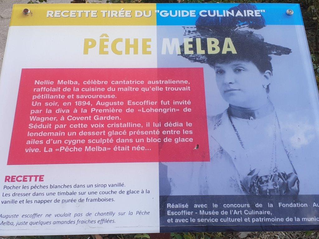 La pêche Melba
